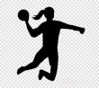 kissclipart handball women silhouette clipart handball t shirt c168f9a6361ef448